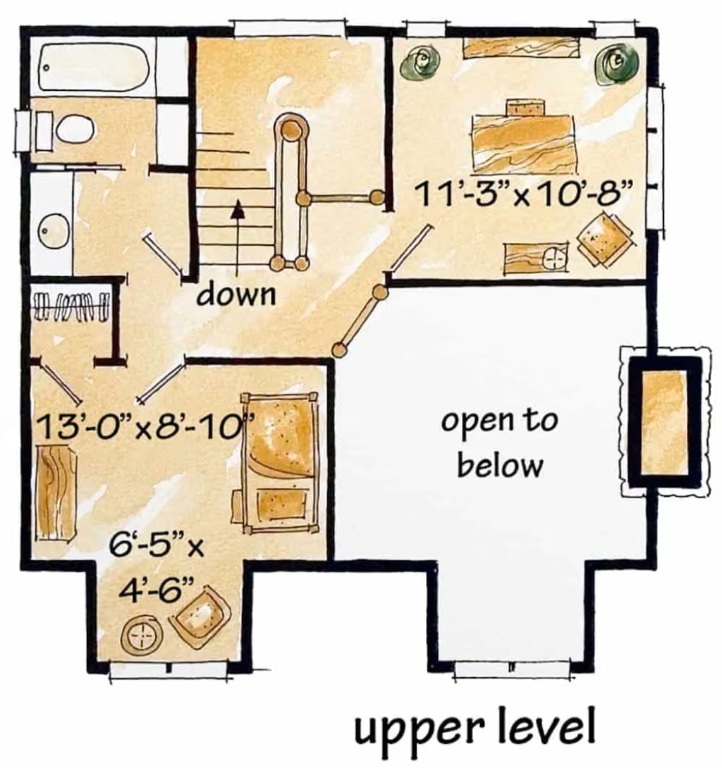 Floor Plan - Second Floor