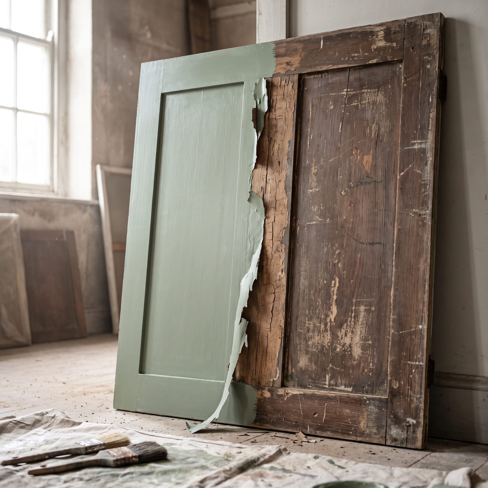 The Fresh Paint That's Hiding a Kitchen With Old Bones