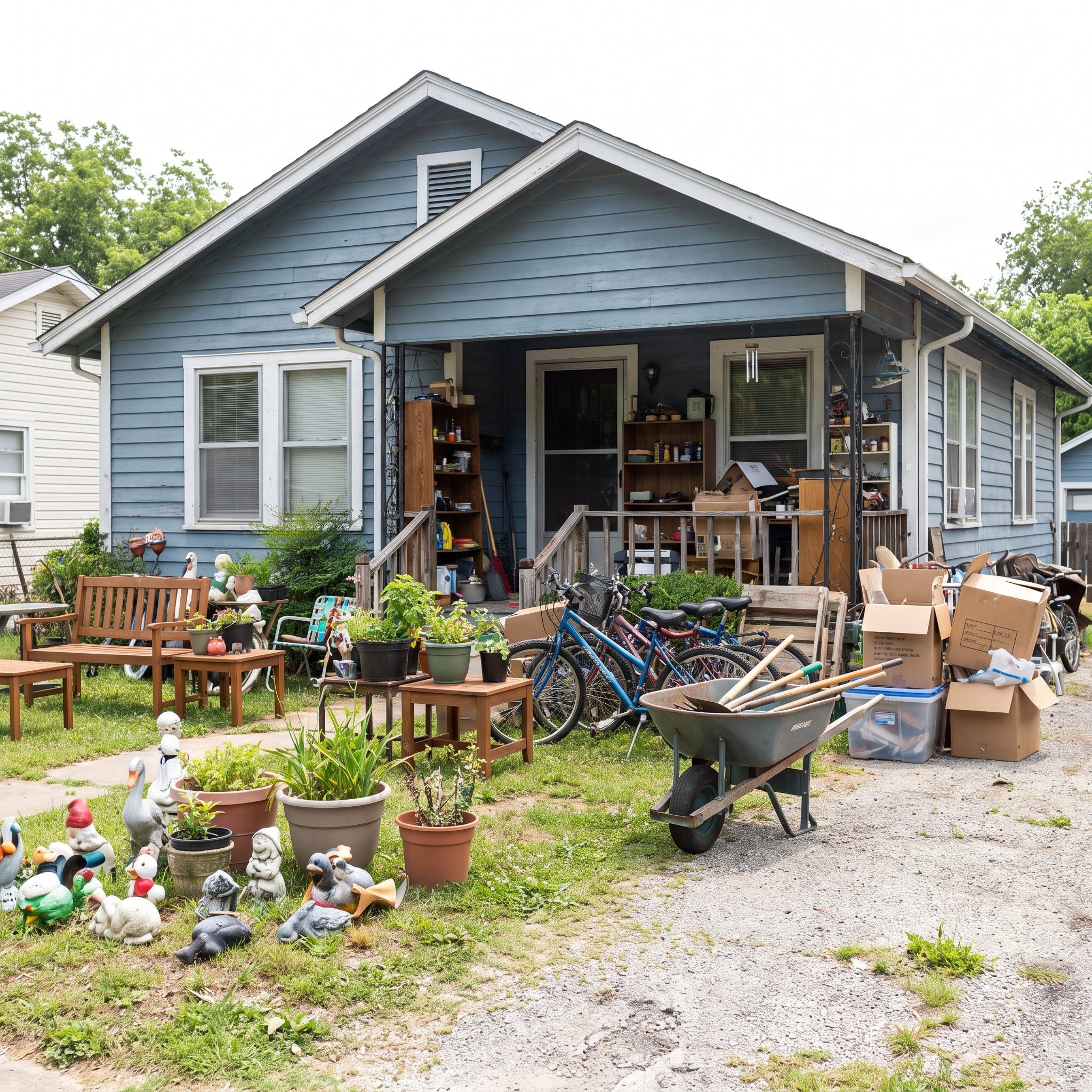 A Front Yard That Doesn't Know Where to Look