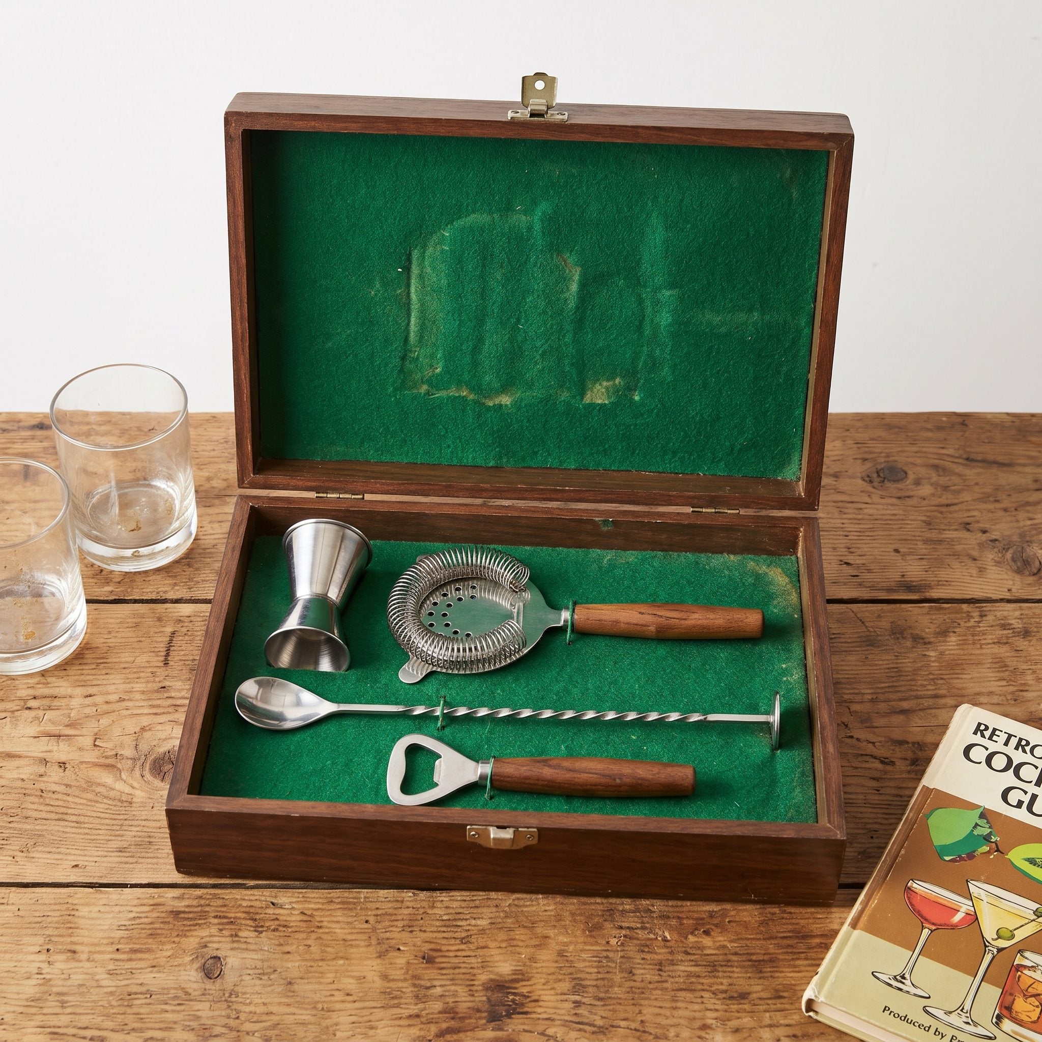 The Full Bar Tool Set: Roughly $10 to $20 Boxed