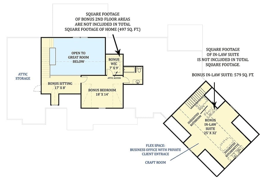 Floor Plan - Second Floor