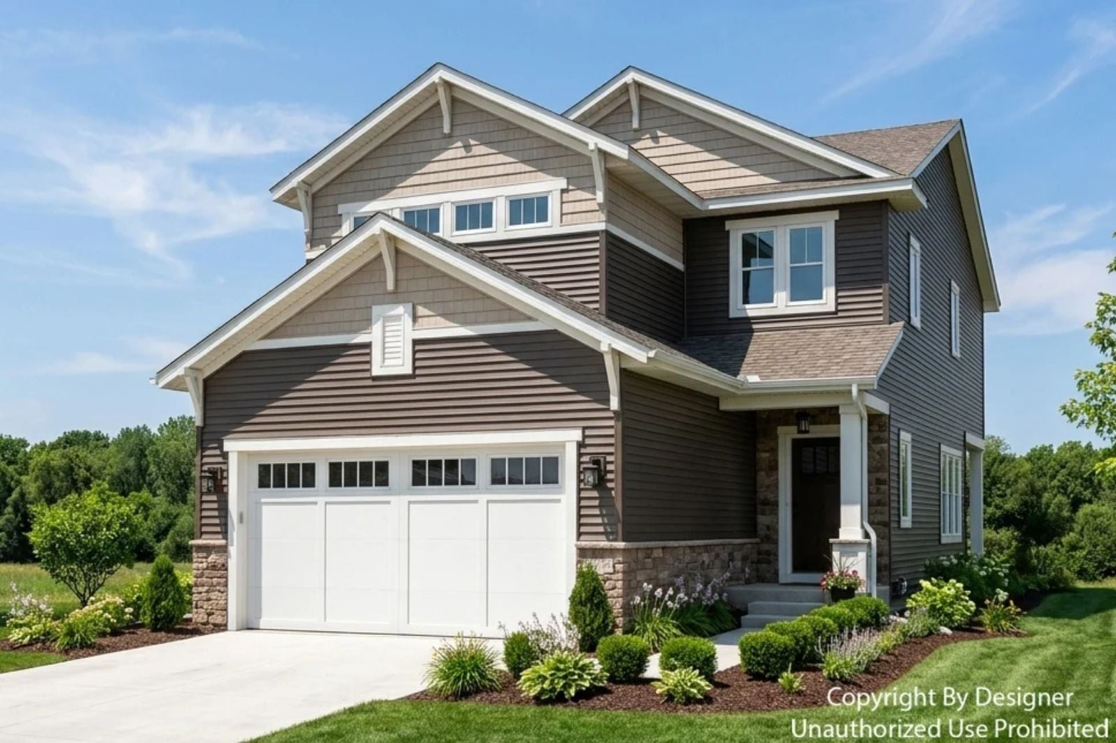 Gablewood 3-Bedroom Craftsman with Upstairs Loft Designed for Families Who Actually Like Spending Time Together (Floor Plan)