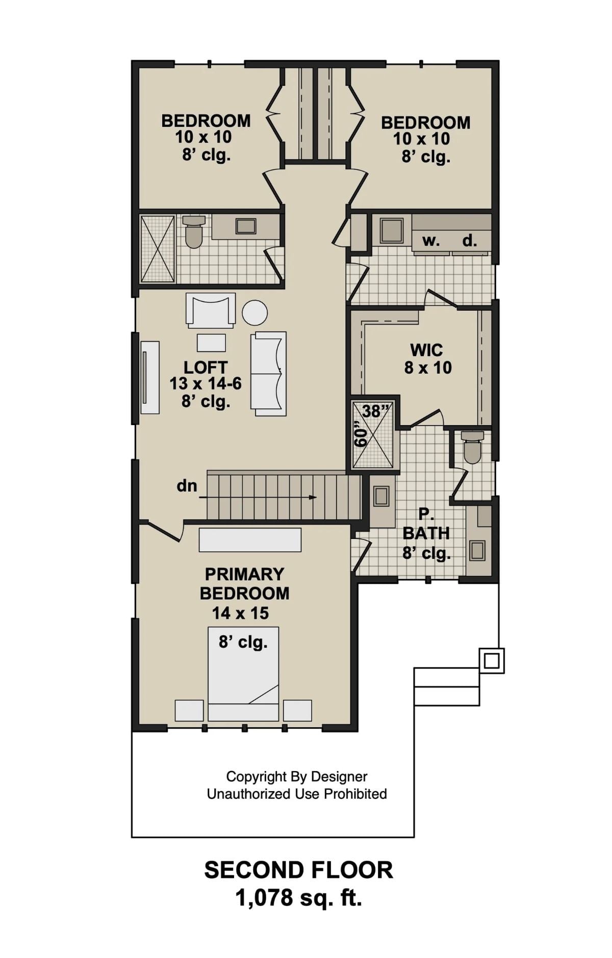 Floor Plan - Second Floor