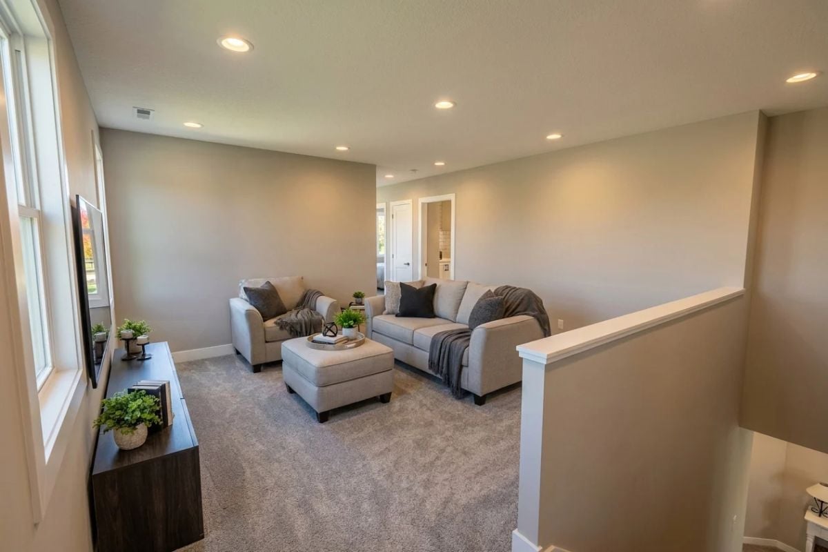 Upstairs Loft That Makes Leaving the Main Floor Optional