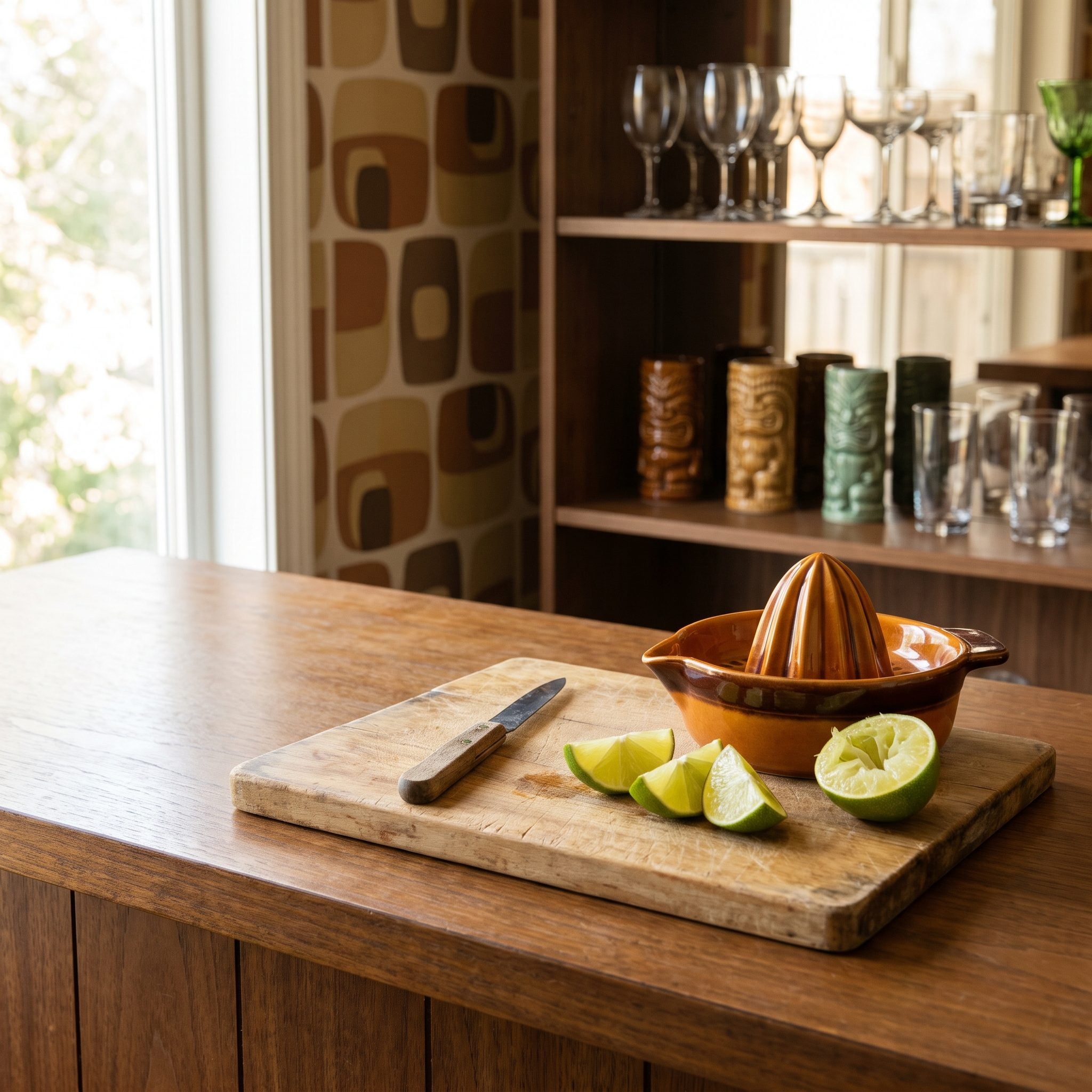 The Garnish Station: Cutting Board, Paring Knife, and Citrus Juicer for Under $10 Combined