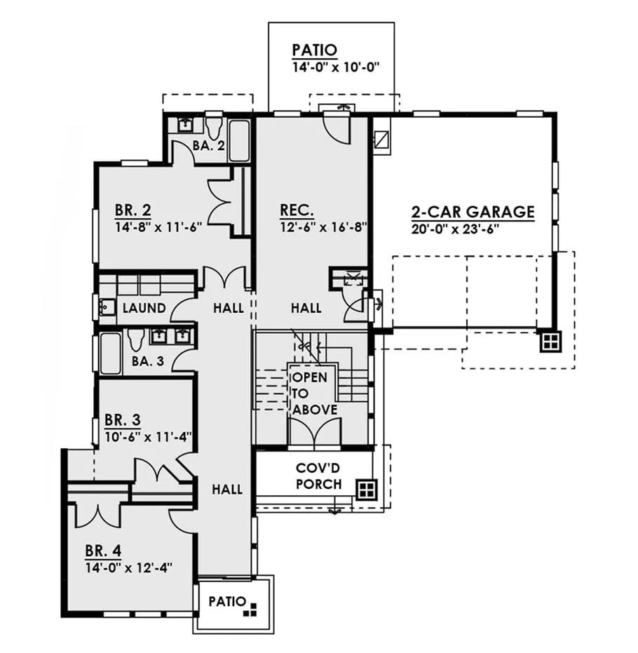 Floor Plan - Second Floor