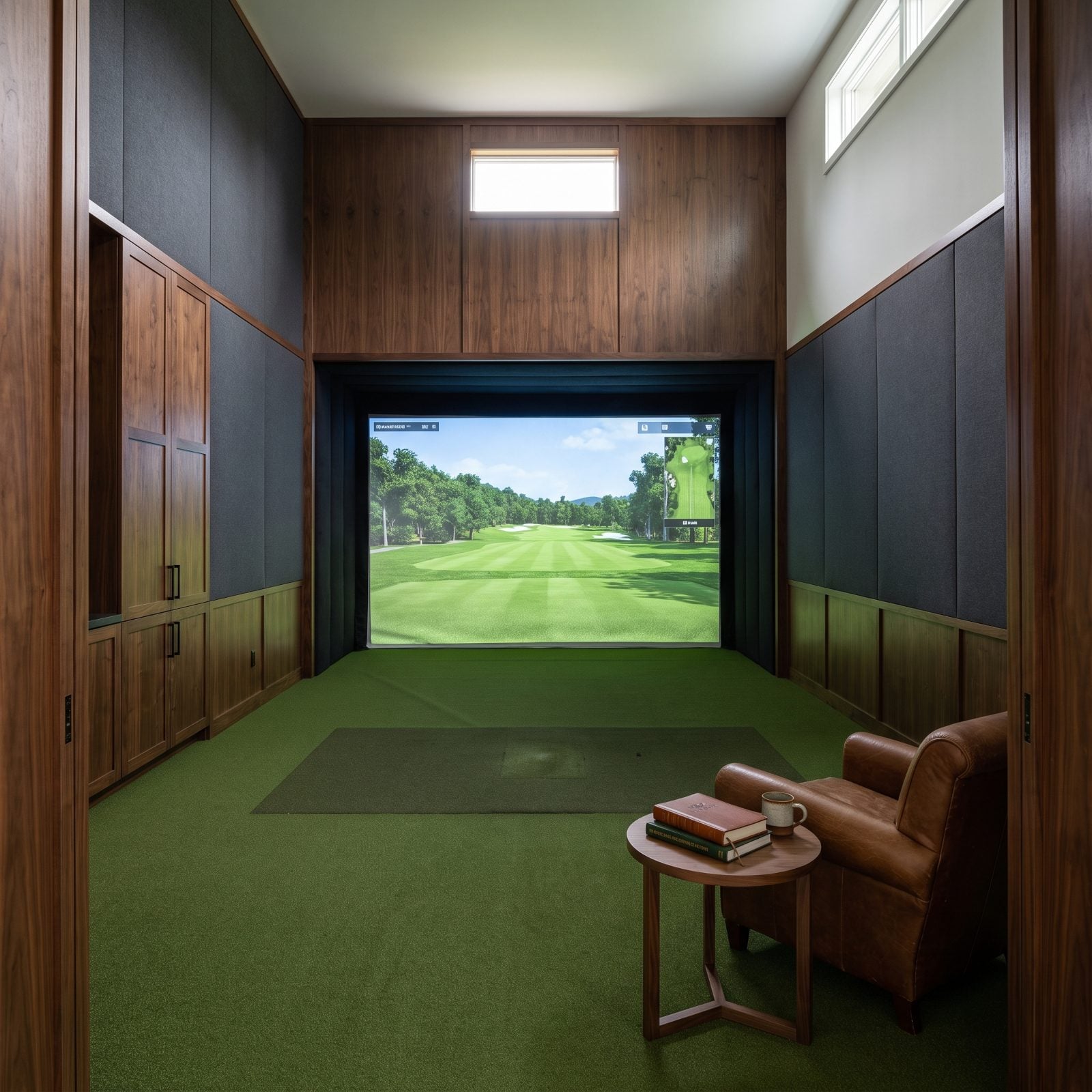 Golf Simulators That Eat a Room and a Ceiling