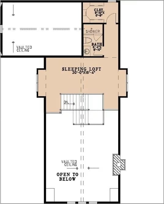 Floor Plan - Second Floor