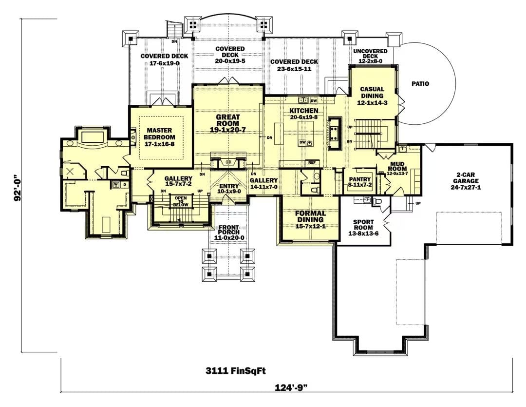 Floor Plan - Main Floor