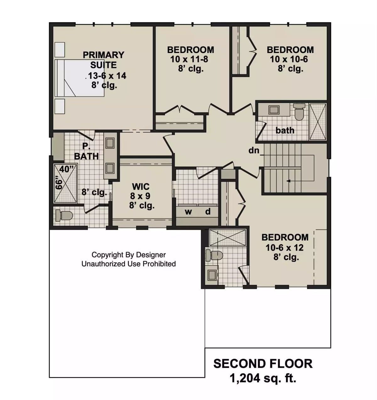 Floor Plan - Second Floor