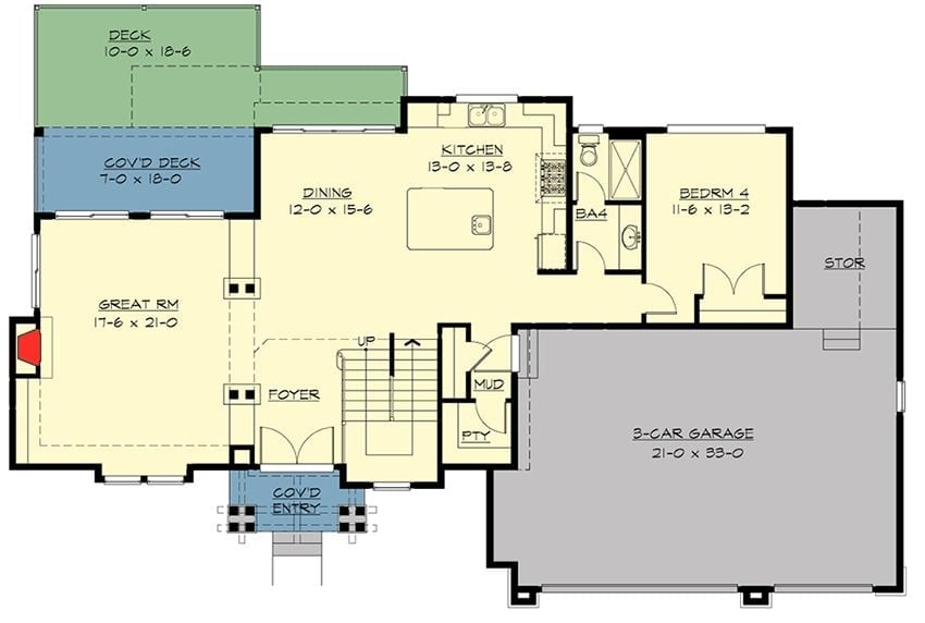 Floor Plan - Main Floor