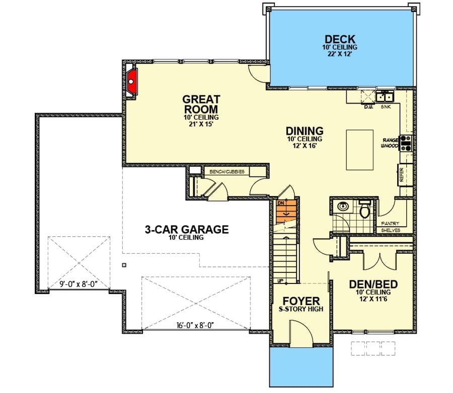 Floor Plan - Main Floor