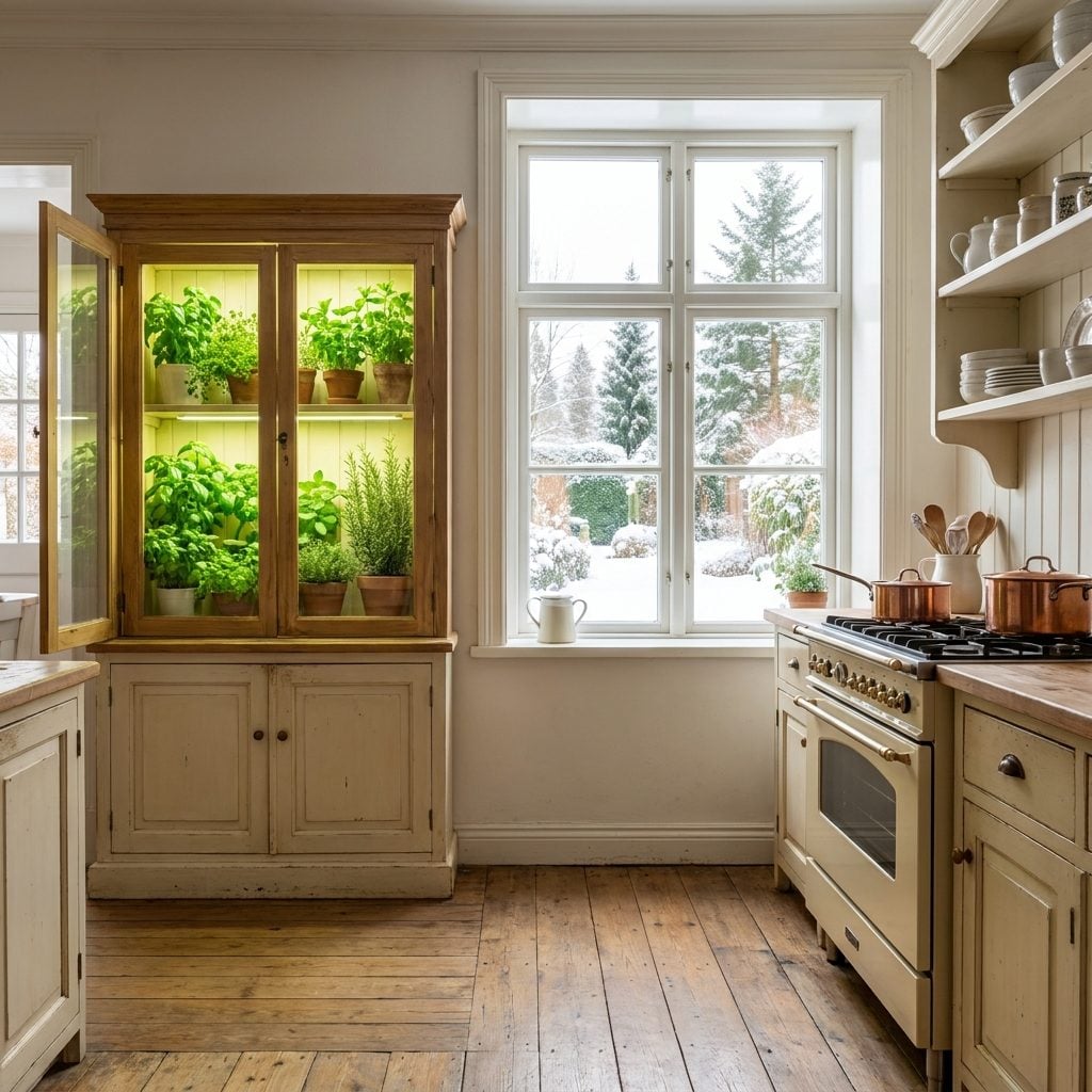 Growing Cabinets That Keep Herbs Coming All Winter