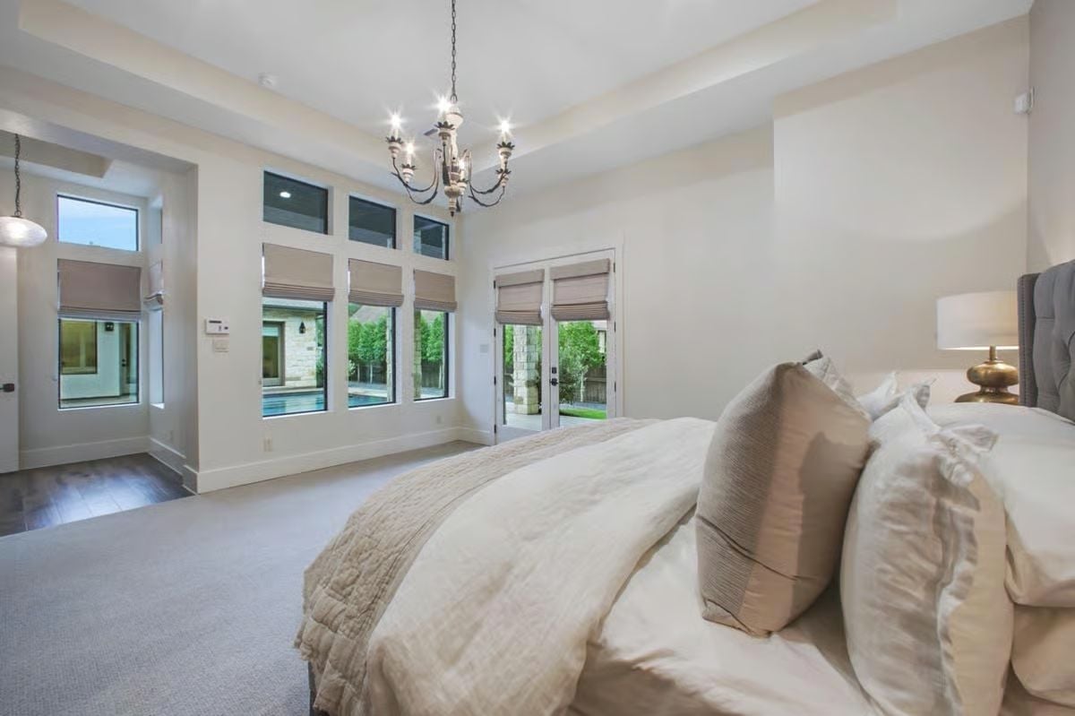 Chandelier, French Doors, and a Master Suite That Keeps You Close to the Outdoors
