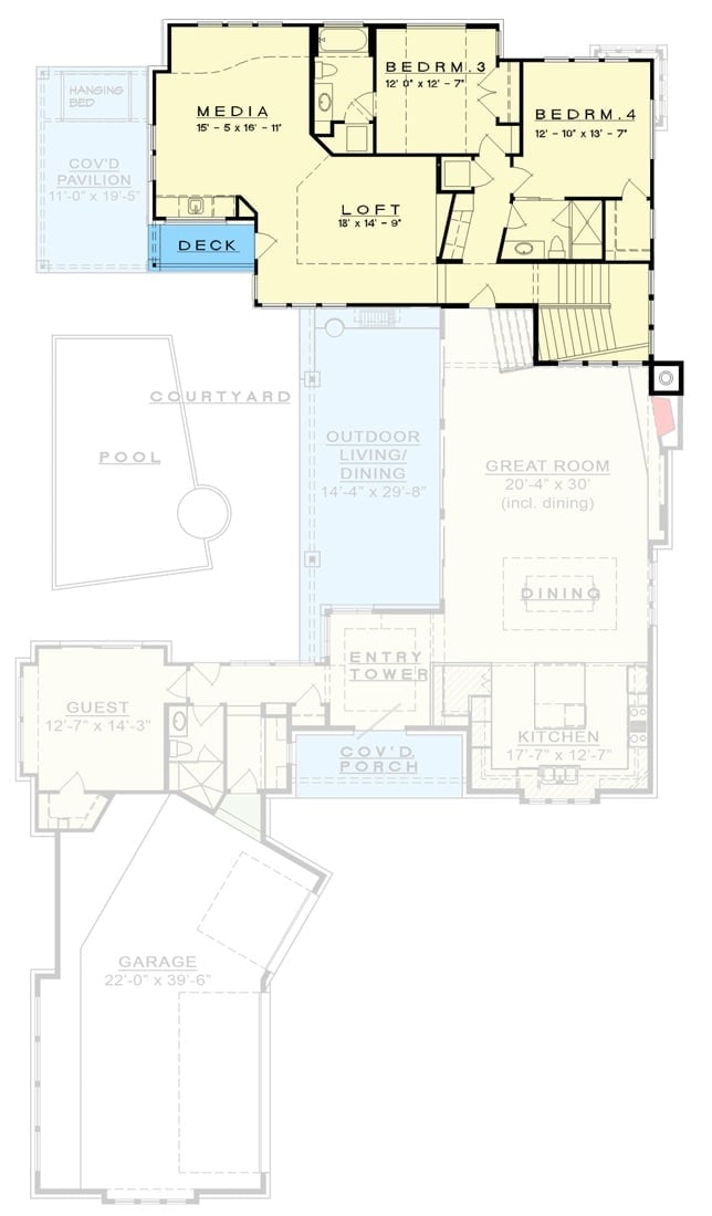 Floor Plan - Second Floor