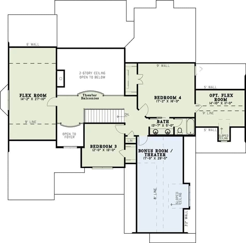 Floor Plan - Second Floor