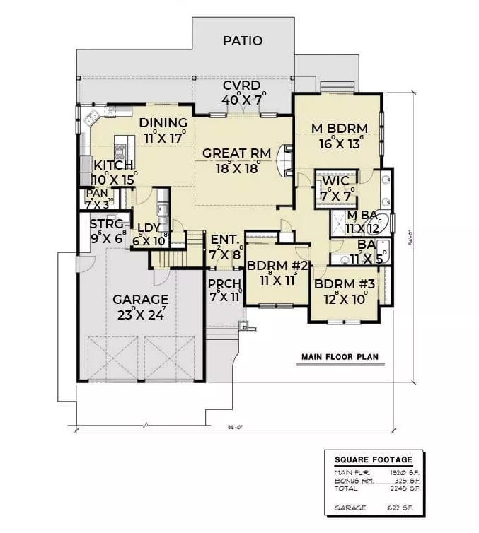 Floor Plan - Main Floor