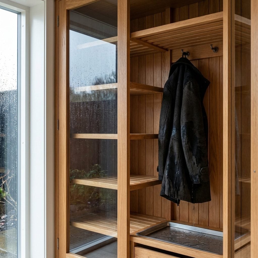 The Heated Drying Cupboard for Rainy or Cold Days