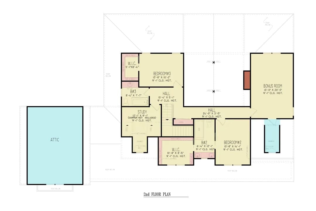 Floor Plan - Second Floor