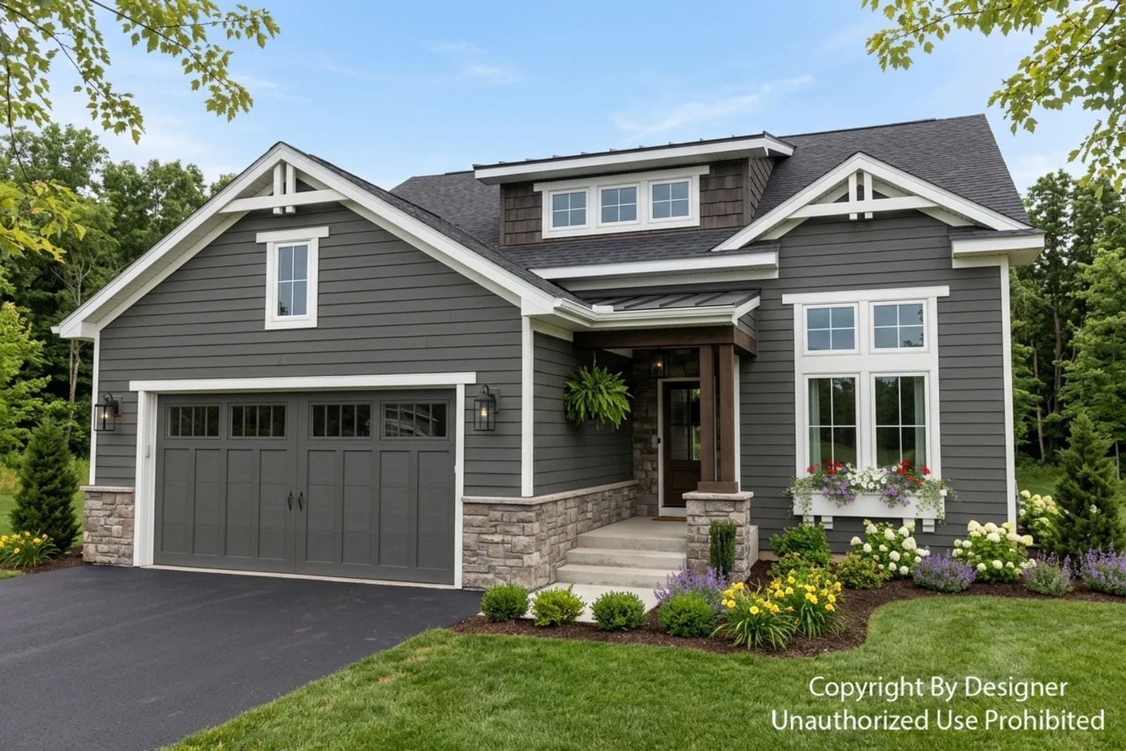 Hidden Hollow 3-Bedroom Craftsman with Main-Floor Primary Designed for Parents Who Need One Room the Kids Aren't Allowed In (Floor Plan)