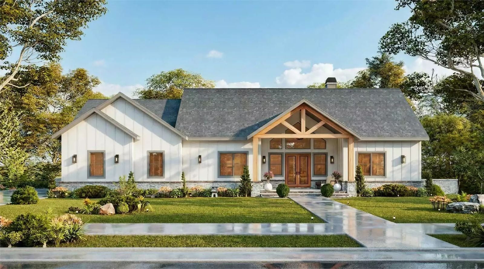Highfield Grange 4-Bedroom Craftsman with Walkout Basement Designed for Families with In-Laws Who Might Be Moving In Whether You Like It or Not (Floor Plan)