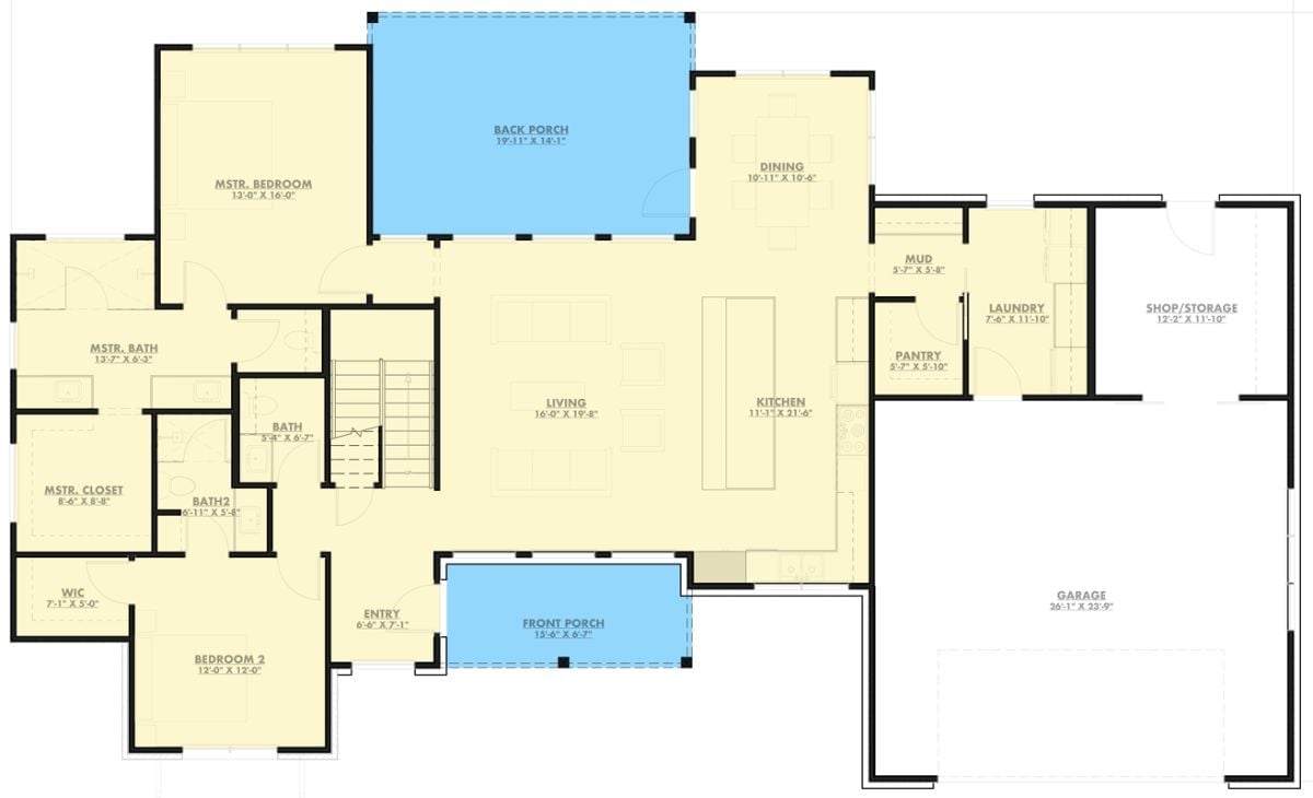 Floor Plan - Main Floor