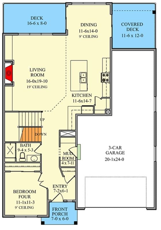 Floor Plan - Main Floor