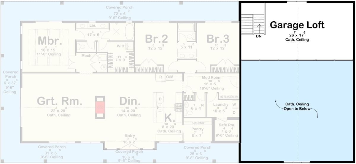 Floor Plan - Second Floor