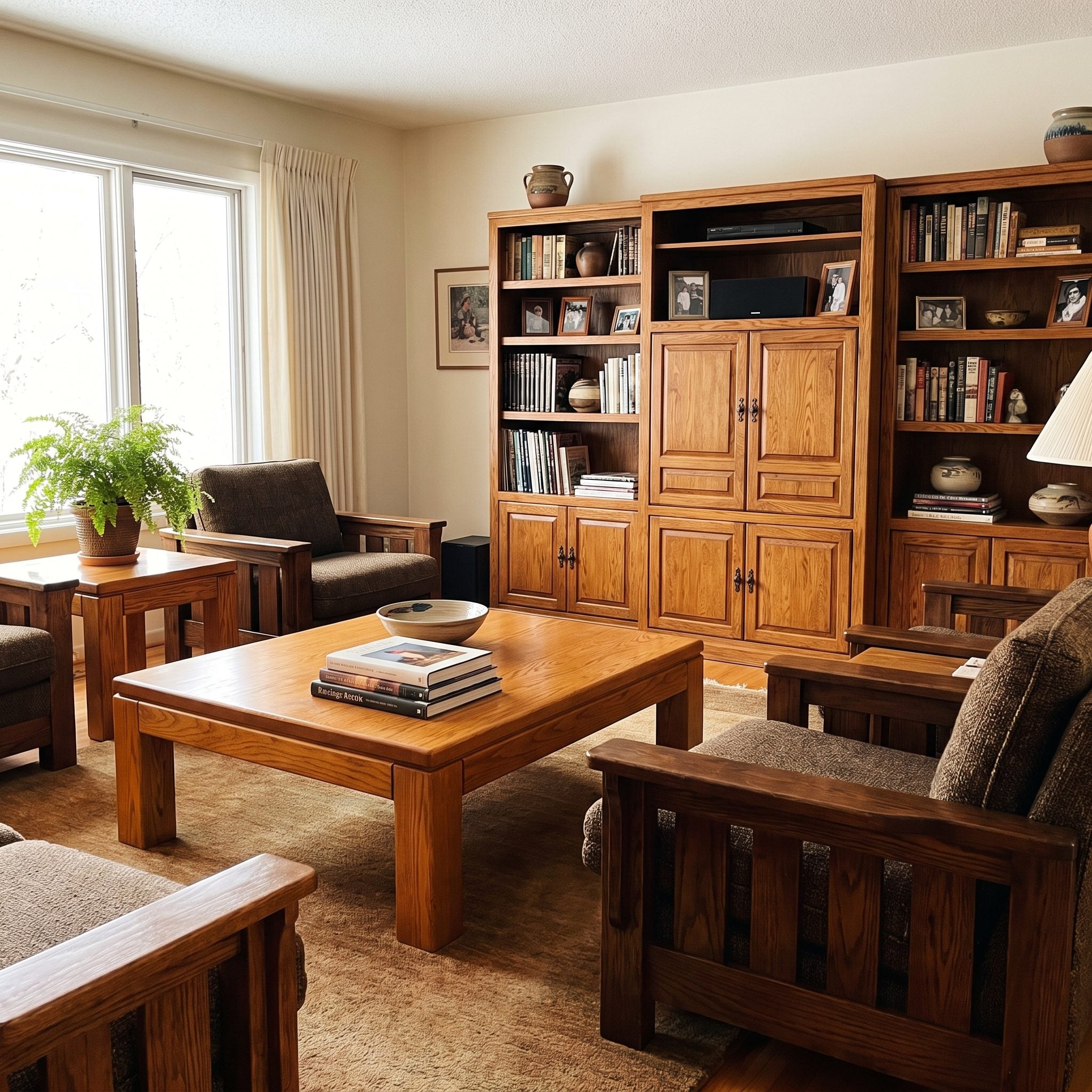 The Honey-Oak and Dark-Wood Furniture We Later Thought Was Too Heavy