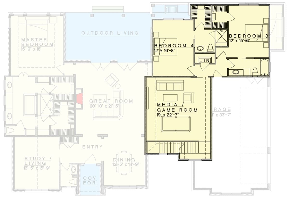 Floor Plan - Second Floor