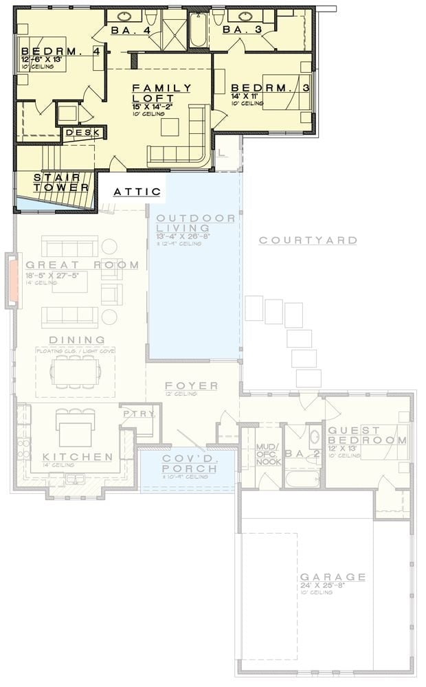 Floor Plan - Second Floor