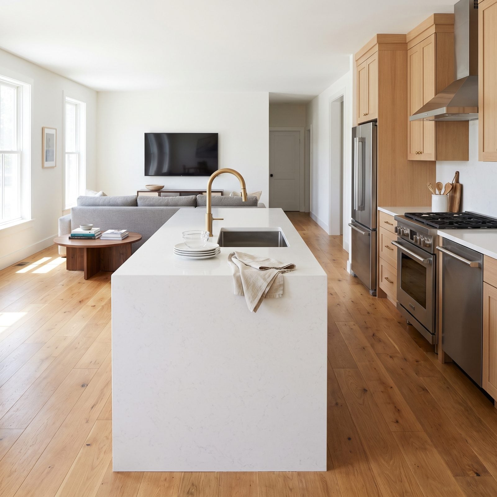 The Island Sink That Turns Dishwashing Into a Performance