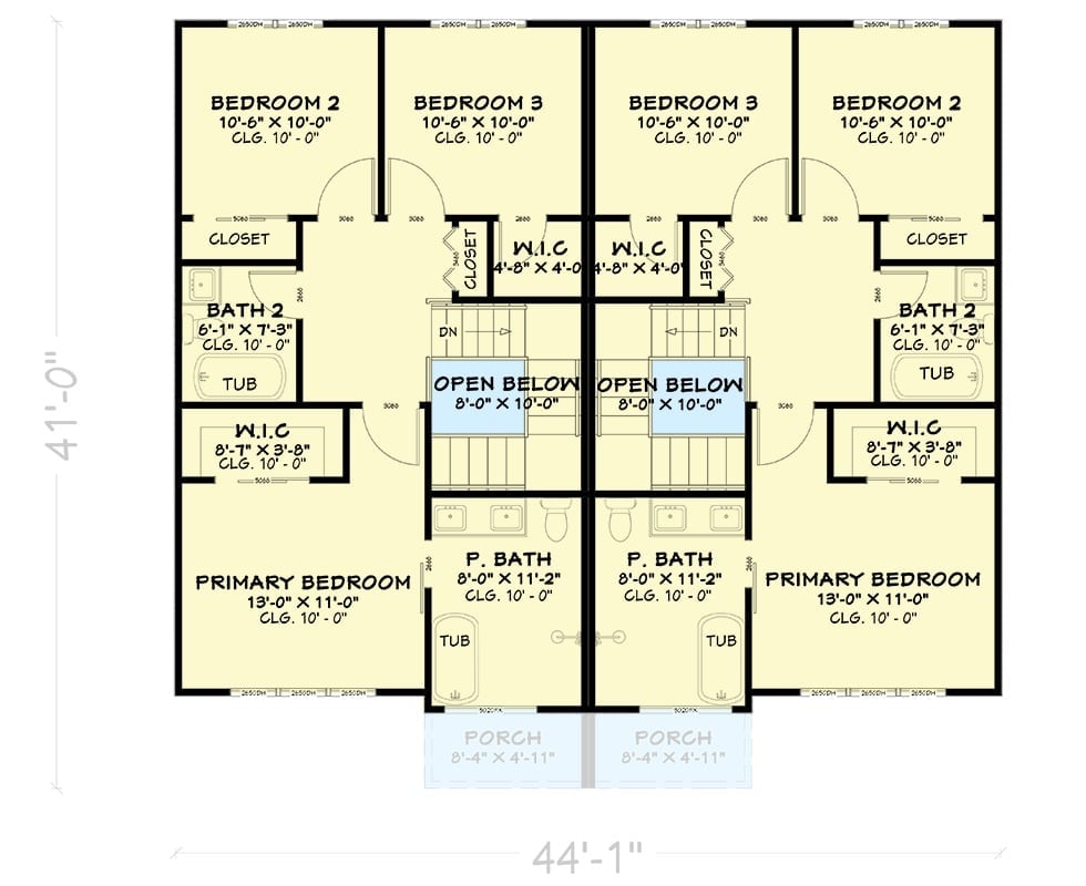 Floor Plan - Second Floor