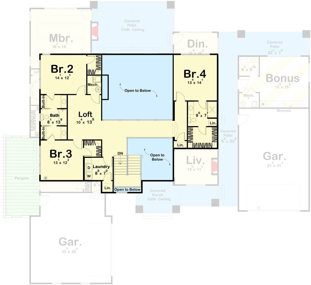 Floor Plan - Second Floor