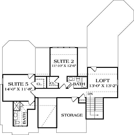 Floor Plan - Second Floor