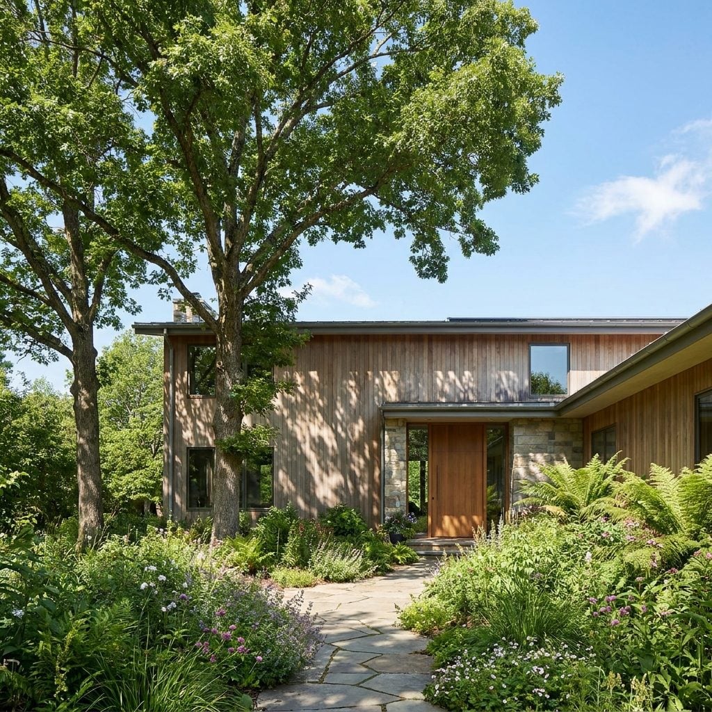Landscapes That Cool the House Down in a Heat Wave