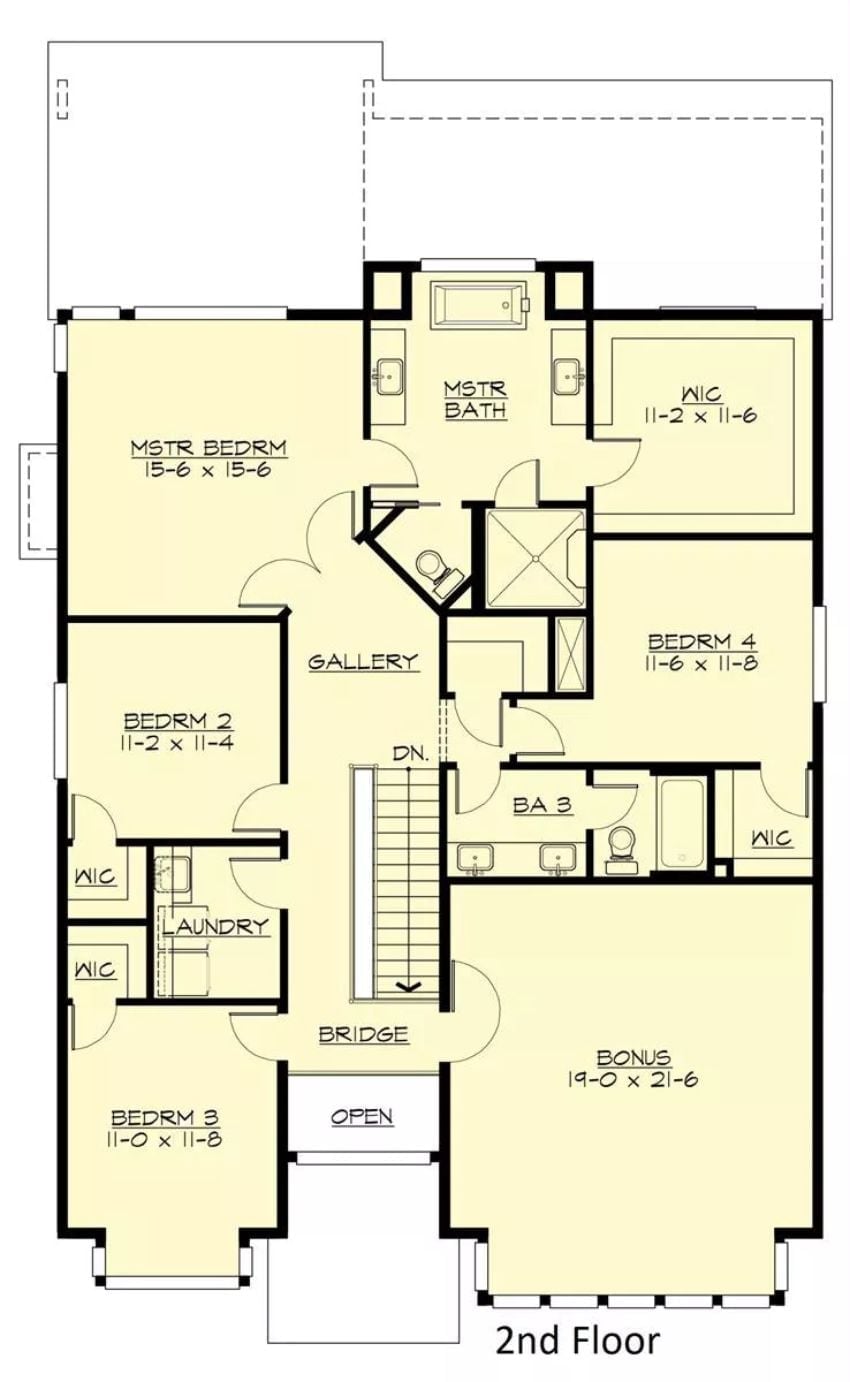 Floor Plan - Second Floor