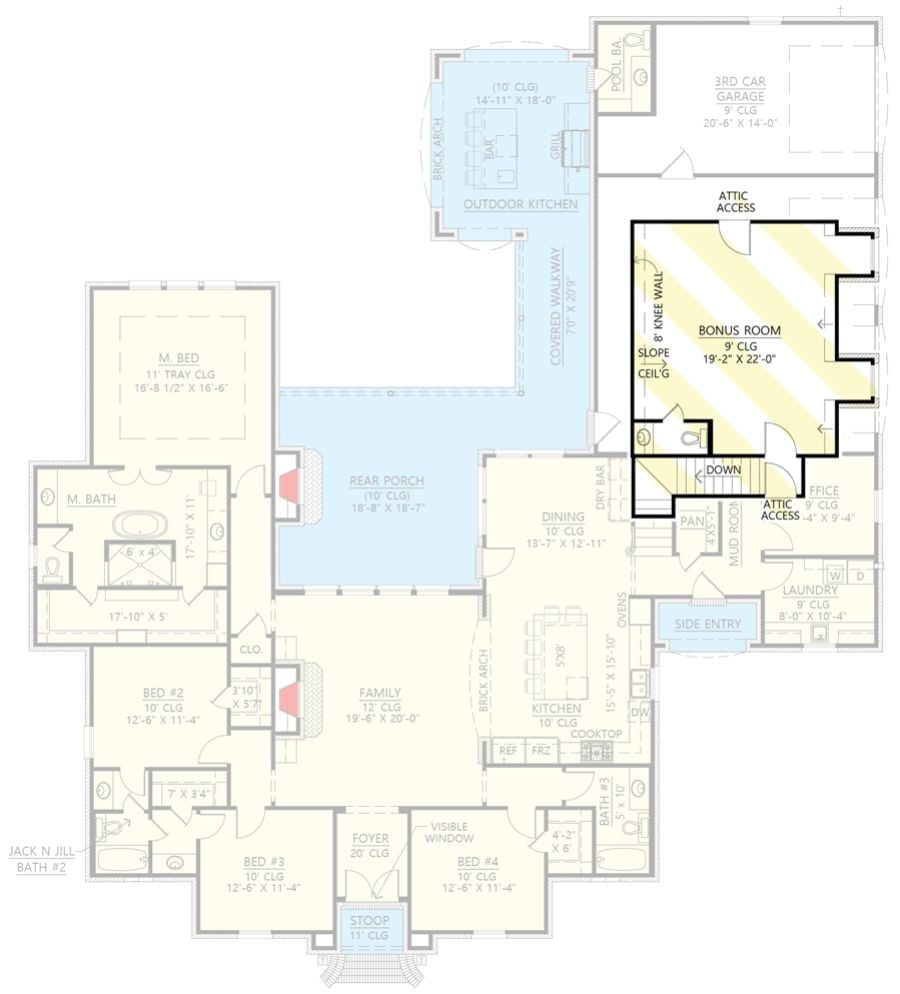 Floor Plan - Bonus Room