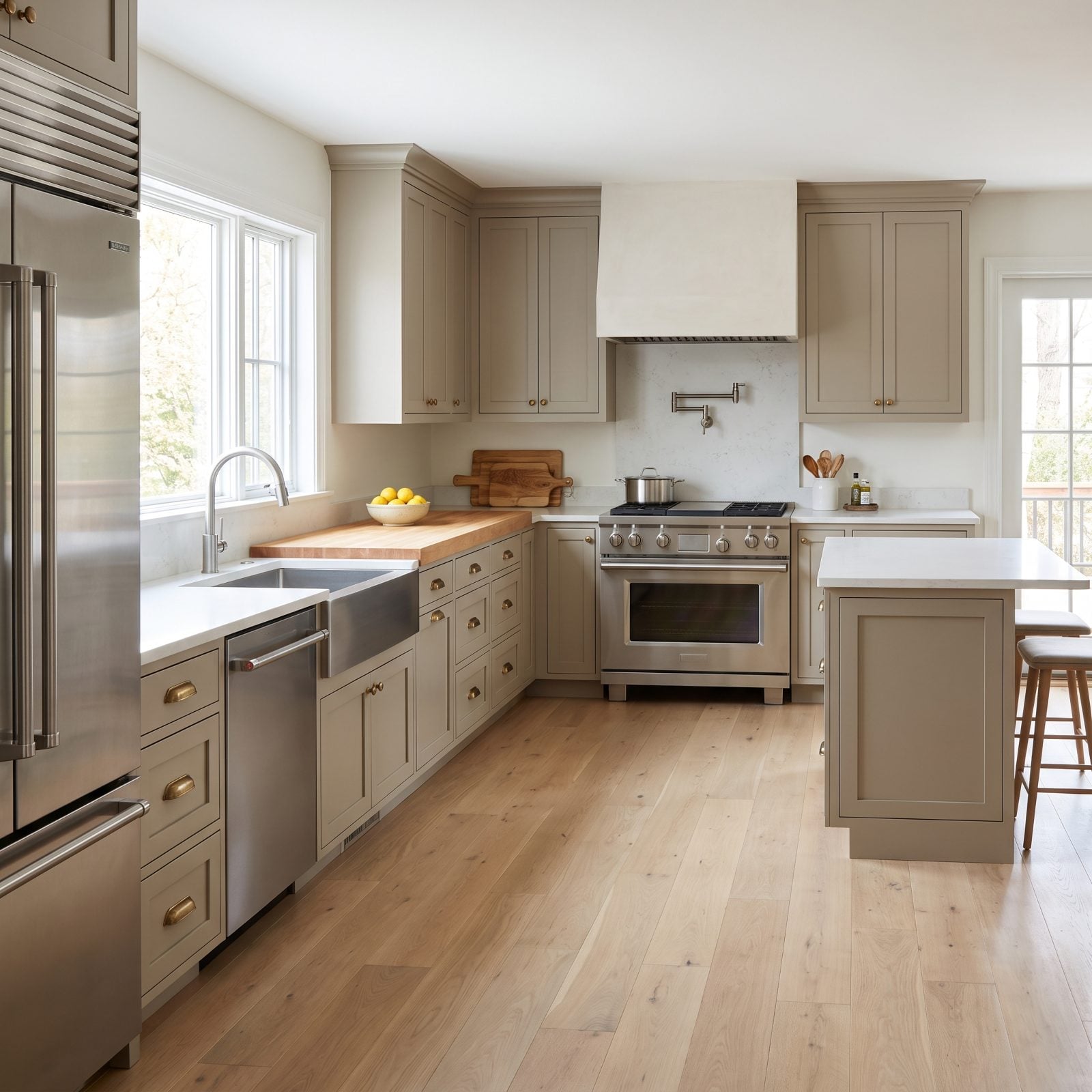 A Kitchen Organized Around the Actual Cooking Sequence: Store → Wash → Prep → Cook → Serve → Clean