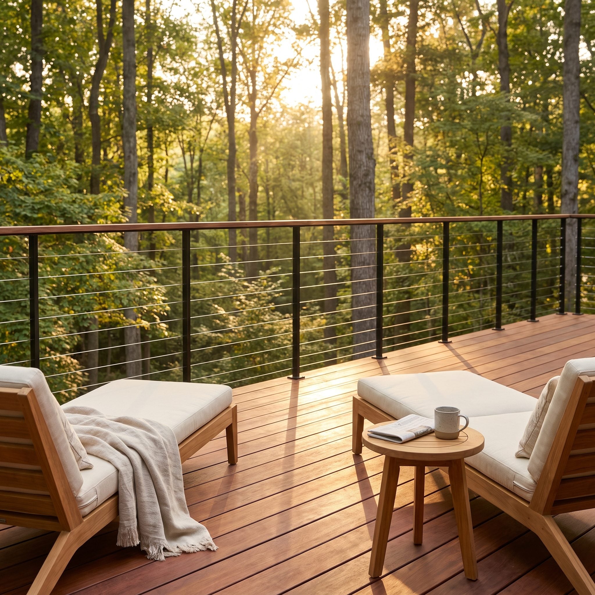 Letting Railings Block View You Built Deck Enjoy