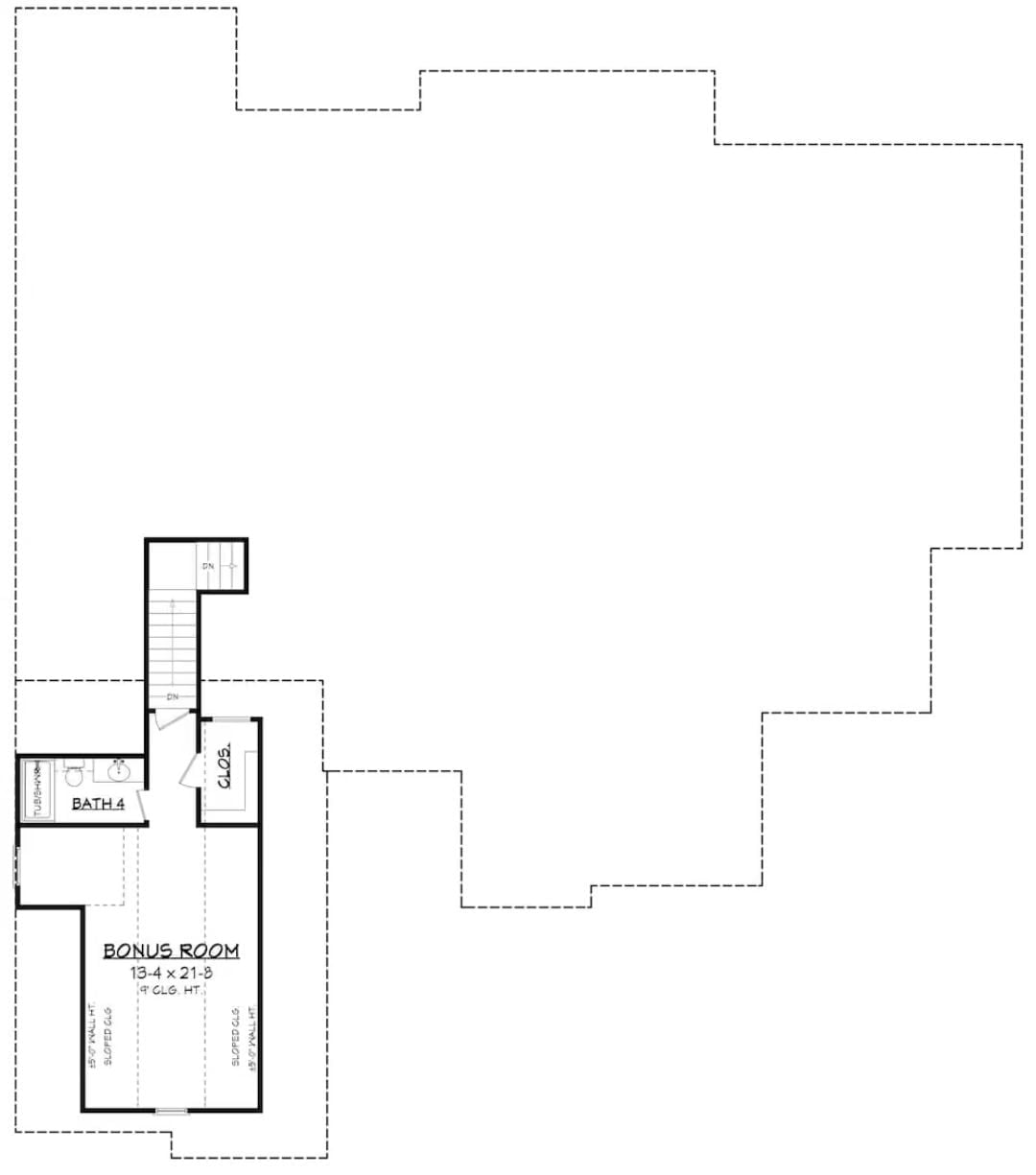 Floor Plan - Bonus Room