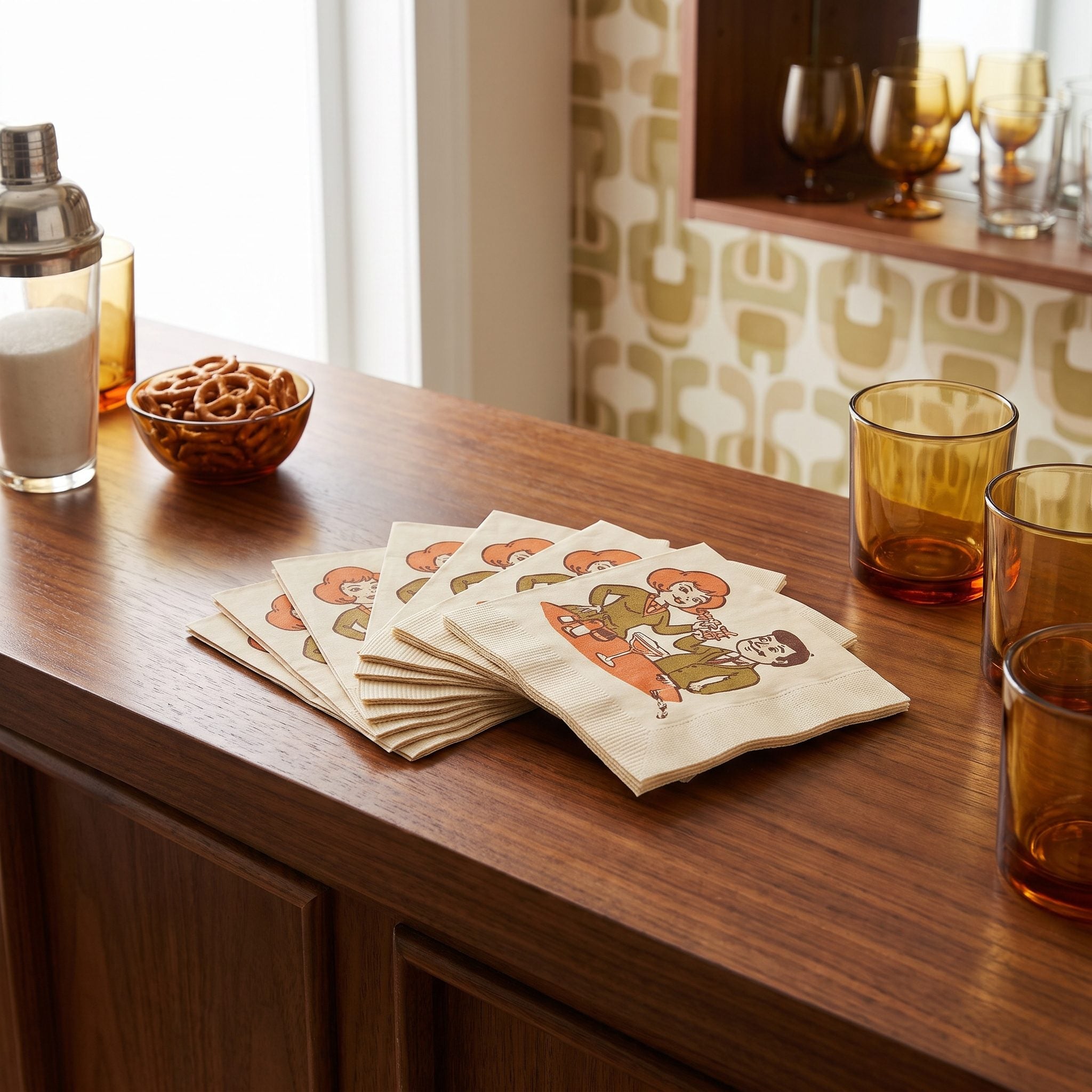 The Little Cocktail Napkins Guests Actually Used