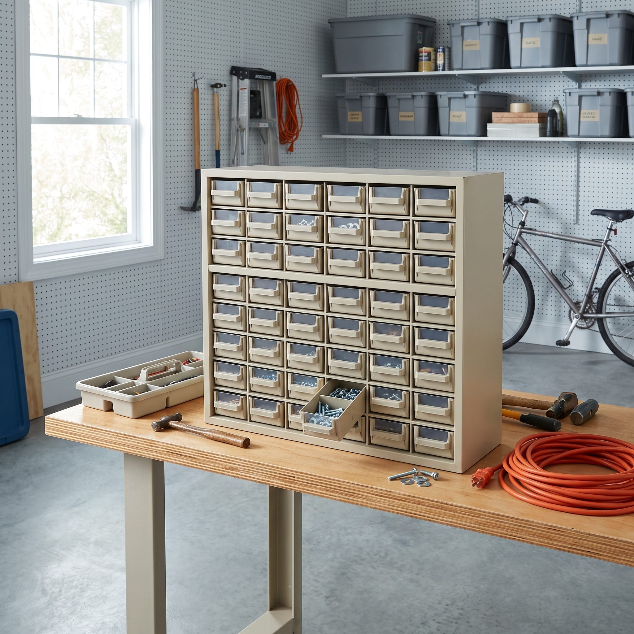 The Little Metal Parts Cabinet With Forty Tiny Drawers: $15 to $30