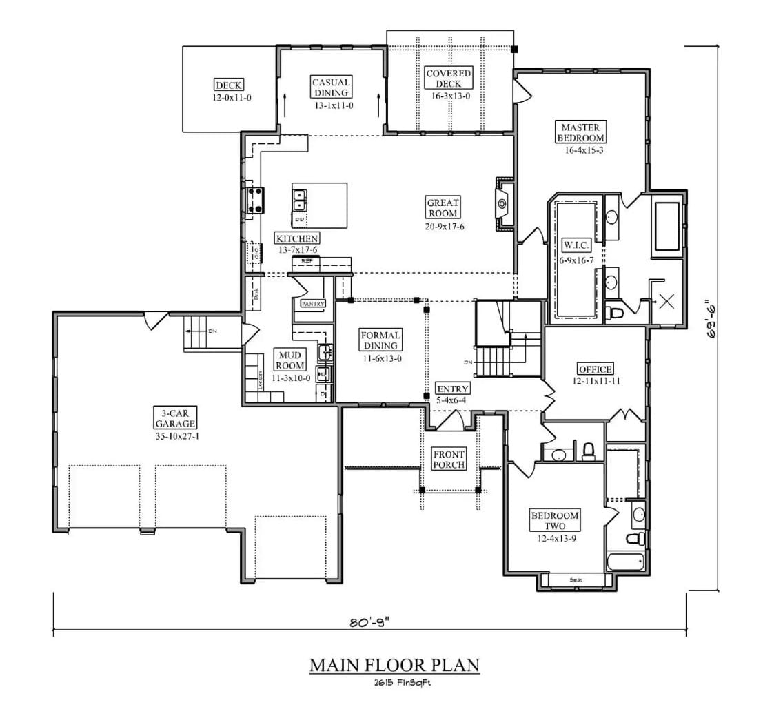 Floor Plan - Main Floor