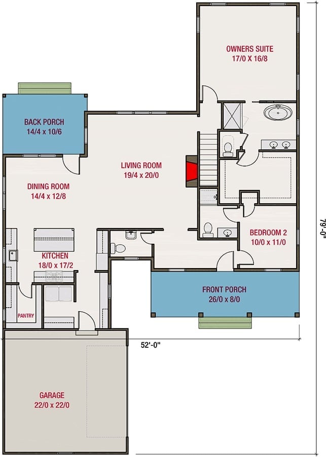 Floor Plan - Main Floor