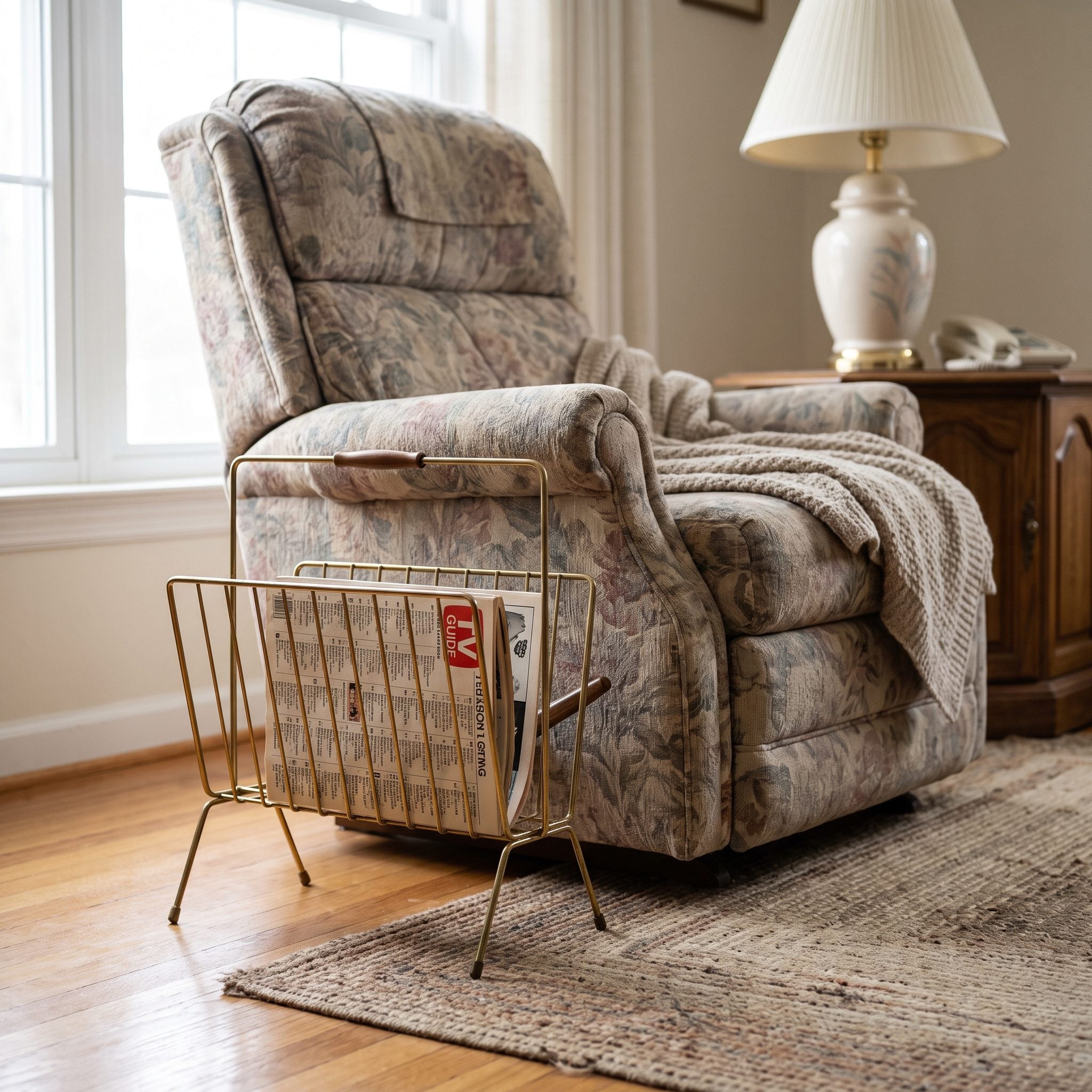 The Magazine Rack Beside the Recliner, Roughly $15 to $40