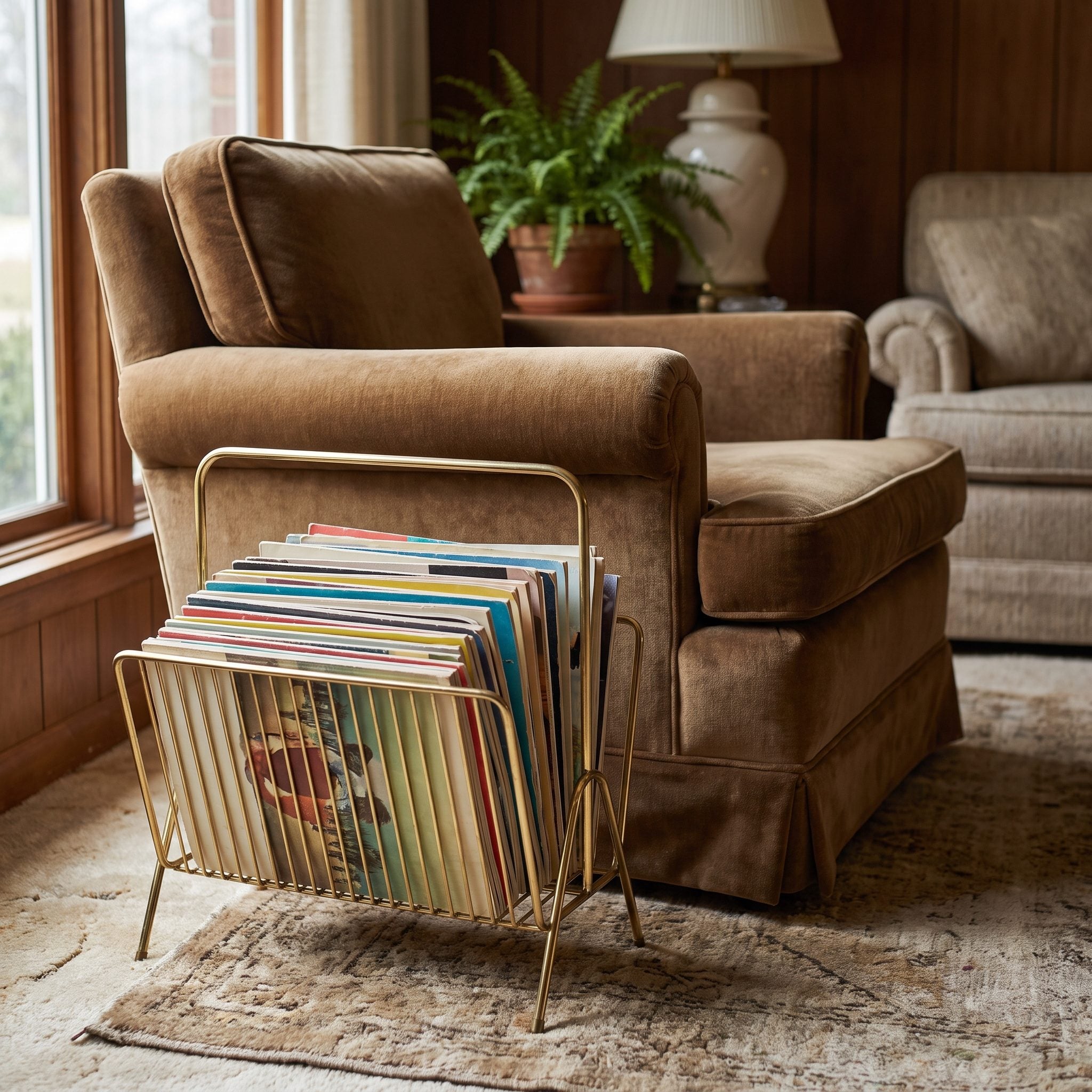 The Magazine Rack That Kept Reading Material Within Arm's Reach