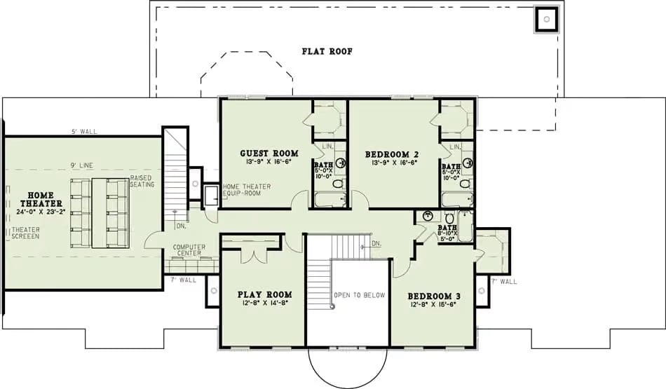 Floor Plan - Second Floor