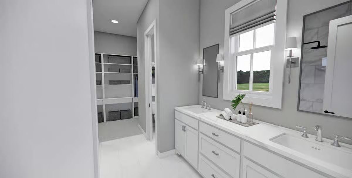 Double Vanity, Walk-In Closet Access, and No Sharing Required