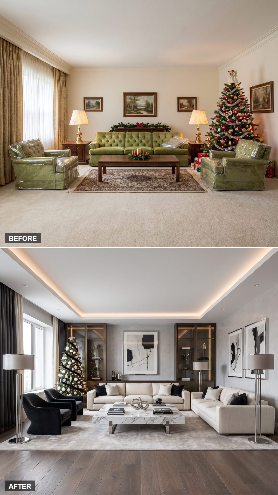 A Manhattan Penthouse Squeezed Into a Suburban Shell